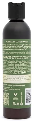 As I Am Rosemary Conditioner with Biotin & Saw Palmetto - 8 oz for Curly & Low Porosity Hair - görsel 10