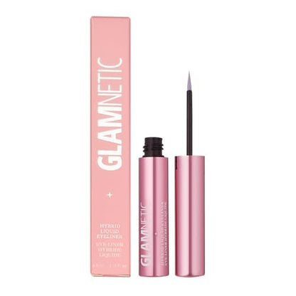 Glamnetic Hybrid Magnetic Eyeliner, Liquid Clear, for Eyelashes - Waterproof & Smudge Proof Liner | All-Day Hold for Magnetic Lashes, Quick-Drying, Paraben-Free 0.15 fl oz Avelisse