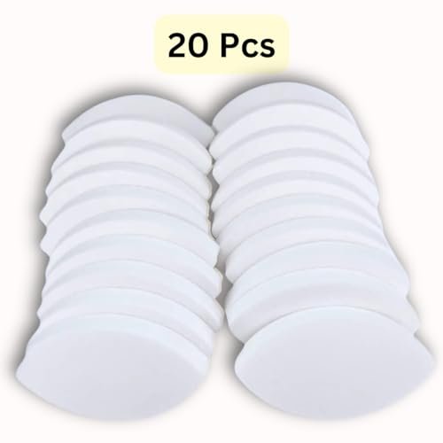 20 PCS Lash Sponges for Practice, Eye Shaped Practice Sponge, Lash Map Sponge, Eyelash Extension Beginners Supplies Kit, Cosmetic Makeup Sponge, Disposable, Eyelash tools (LEES A.M.) - görsel 14