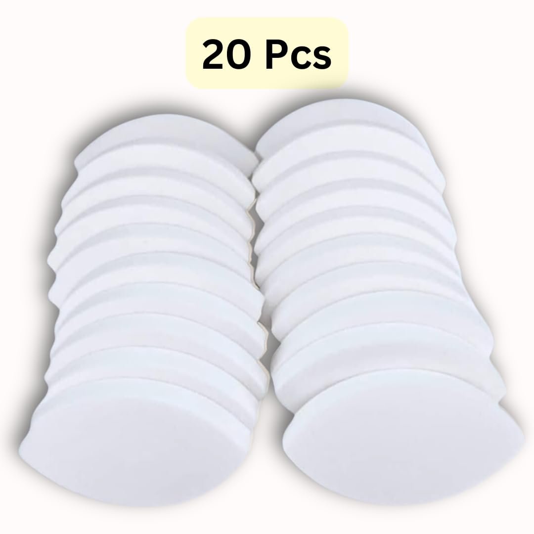 20 PCS Lash Sponges for Practice, Eye Shaped Practice Sponge, Lash Map Sponge, Eyelash Extension Beginners Supplies Kit, Cosmetic Makeup Sponge, Disposable, Eyelash tools (LEES A.M.) - görsel 13