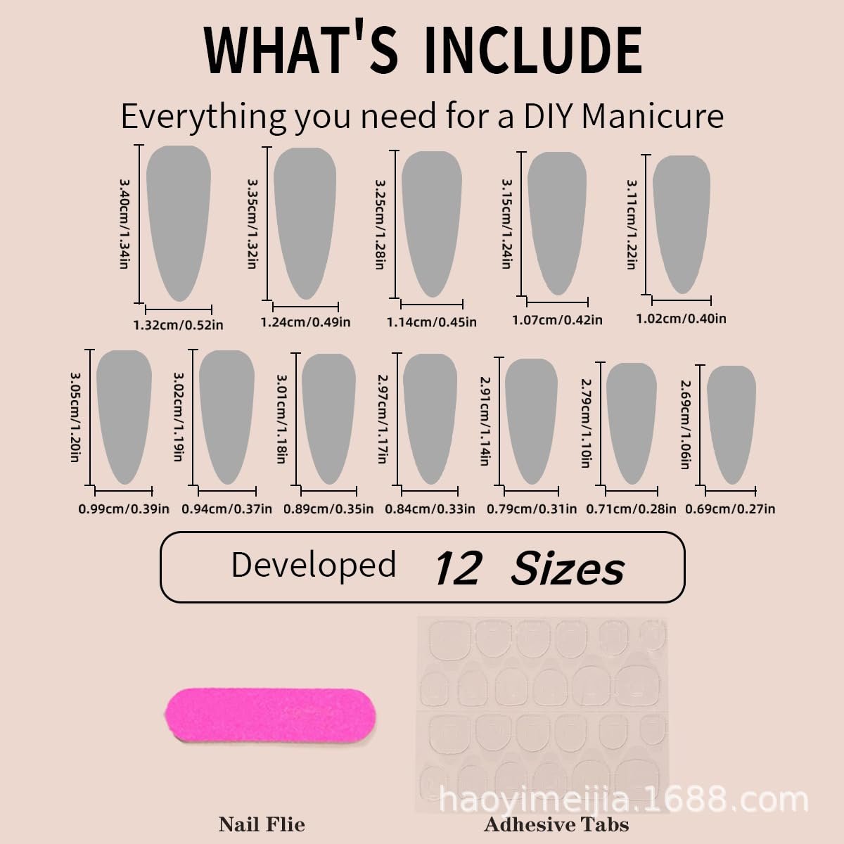 QQPPOLIU Solid Color Press on Nails - Black Stiletto Long Glossy 24PCS Reusable False Nails for Women and Girls Avelisse