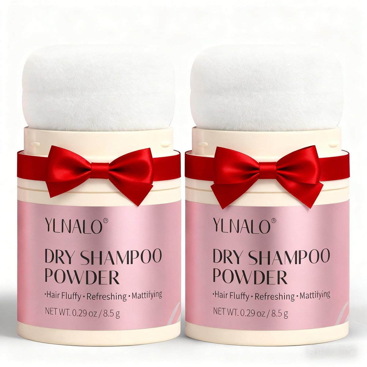 YLNALO Dry Shampoo Powder 2 Pack - Mattifying Root Fuller, Refreshing Non-Aerosol Dry Shampoo, No White Cast, Travel Size 0.58oz Each for Women and Men Avelisse