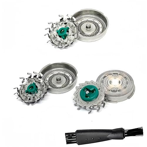 Fivoras SH60 Replacement Head Compatible with Philips Norelco 6000 Series – 3-Pack Green Avelisse