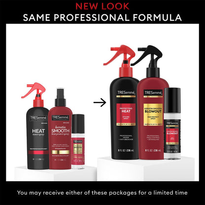 TRESemmé Blowout Products for Hair – Keratin Smooth Blowout Spray & Silk Serum + Protecting Heat Spray (3 Piece Set) Avelisse