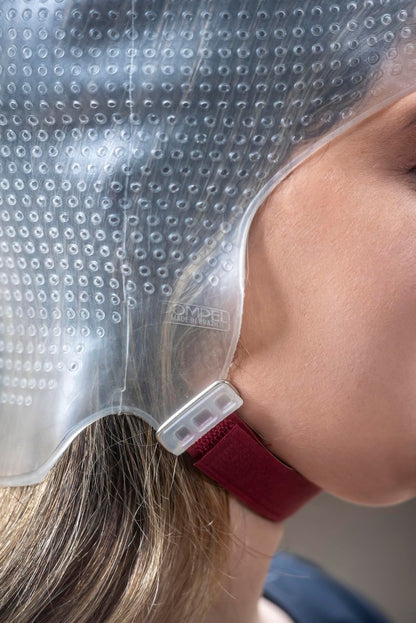 DOMPEL Sparta 2.4K Silicone Highlight Hair Cap – White, Reusable, Perfect Highlights Avelisse