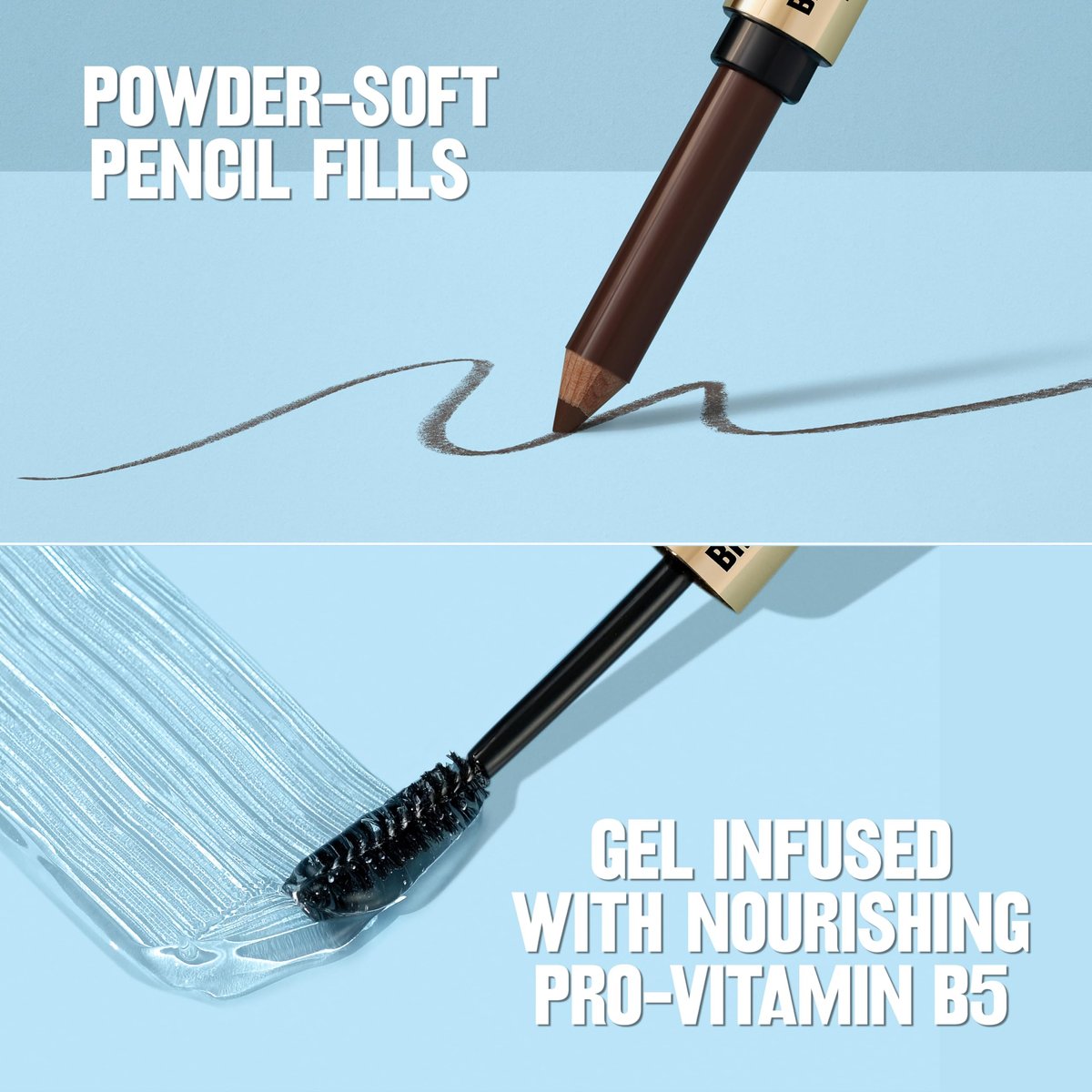 Revlon ColorStay Brow Fantasy All In One Eyebrow Powder Pencil with Shaping Clear Gel - Dark Brown, 16HR Wear, Smudge-Proof - görsel 9