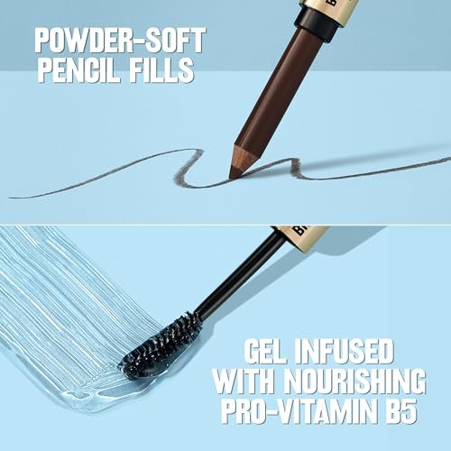 Revlon ColorStay Brow Fantasy All In One Eyebrow Powder Pencil with Shaping Clear Gel - Dark Brown, 16HR Wear, Smudge-Proof - görsel 10