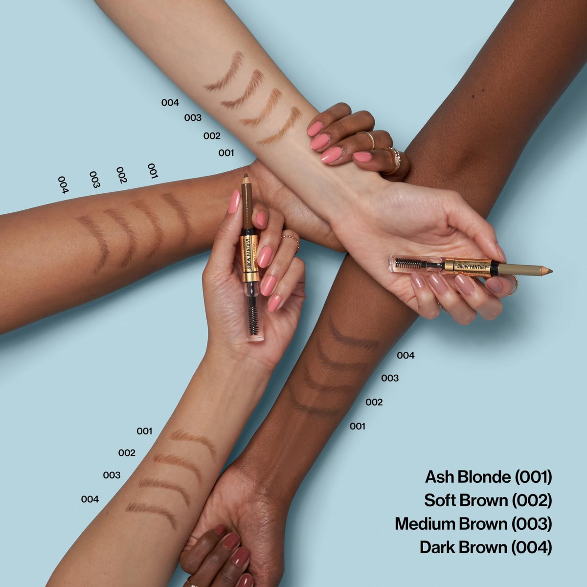 Revlon ColorStay Brow Fantasy All In One Eyebrow Powder Pencil with Shaping Clear Gel - Dark Brown, 16HR Wear, Smudge-Proof - görsel 11
