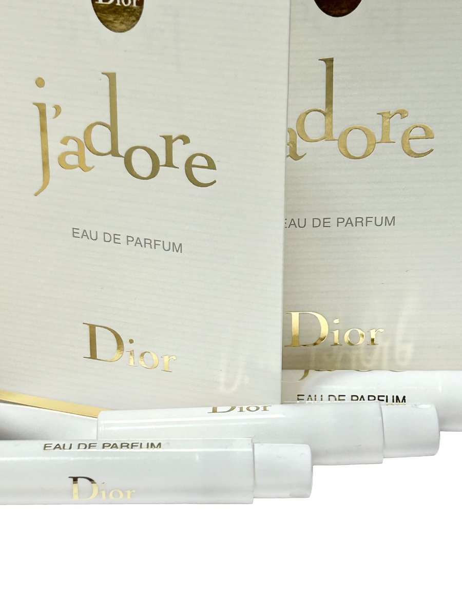 Dior J'adore Sample Perfume for Women – 1.2 ml / 0.04 fl oz (Set of 3) – Eau de Parfum Vials Avelisse