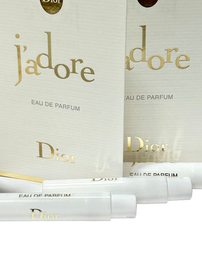Dior J'adore Sample Perfume for Women – 1.2 ml / 0.04 fl oz (Set of 3) – Eau de Parfum Vials Avelisse