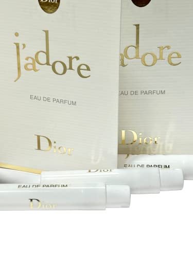 Dior J'adore Sample Perfume for Women – 1.2 ml / 0.04 fl oz (Set of 3) – Eau de Parfum Vials Avelisse