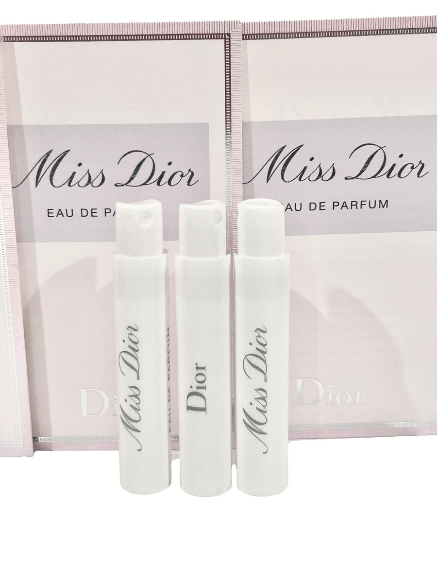 Dior Miss Dior Eau de Parfum Sample Set – 3 x 1 ml / 0.03 fl oz – Iconic Feminine Fragrance Avelisse