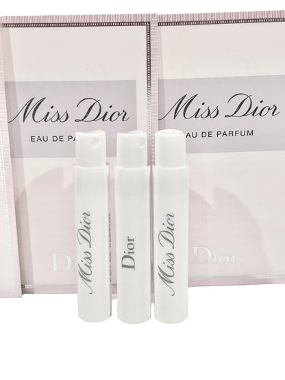 Dior Miss Dior Eau de Parfum Sample Set – 3 x 1 ml / 0.03 fl oz – Iconic Feminine Fragrance Avelisse