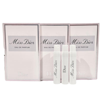 Dior Miss Dior Eau de Parfum Sample Set – 3 x 1 ml / 0.03 fl oz – Iconic Feminine Fragrance Avelisse