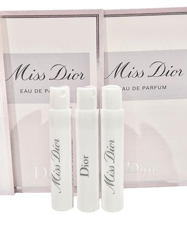 Dior Miss Dior Eau de Parfum Sample Set – 3 x 1 ml / 0.03 fl oz – Iconic Feminine Fragrance Avelisse