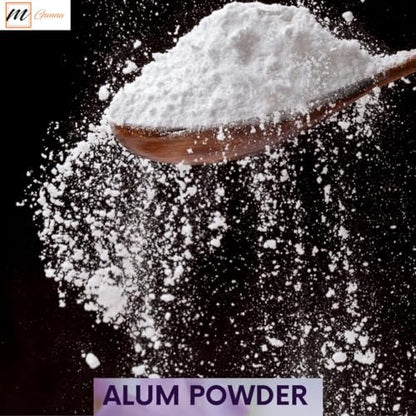 mGanna 100% Natural Alum Powder for Skin and Health Care - 100 GMS (3.53 oz)