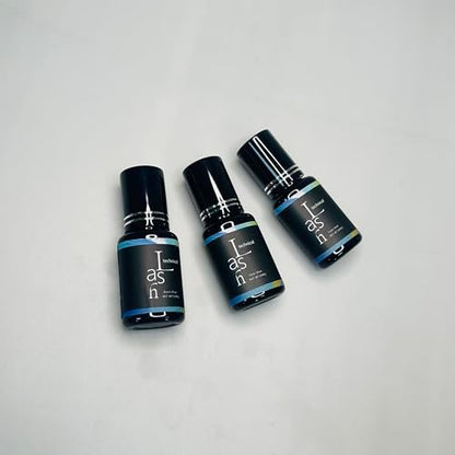 UV Eyelash Glue Set - 2 Bottles 5ml Each, UV LED Lamp Included, Light Curing Eyelash Adhesive for Extensions