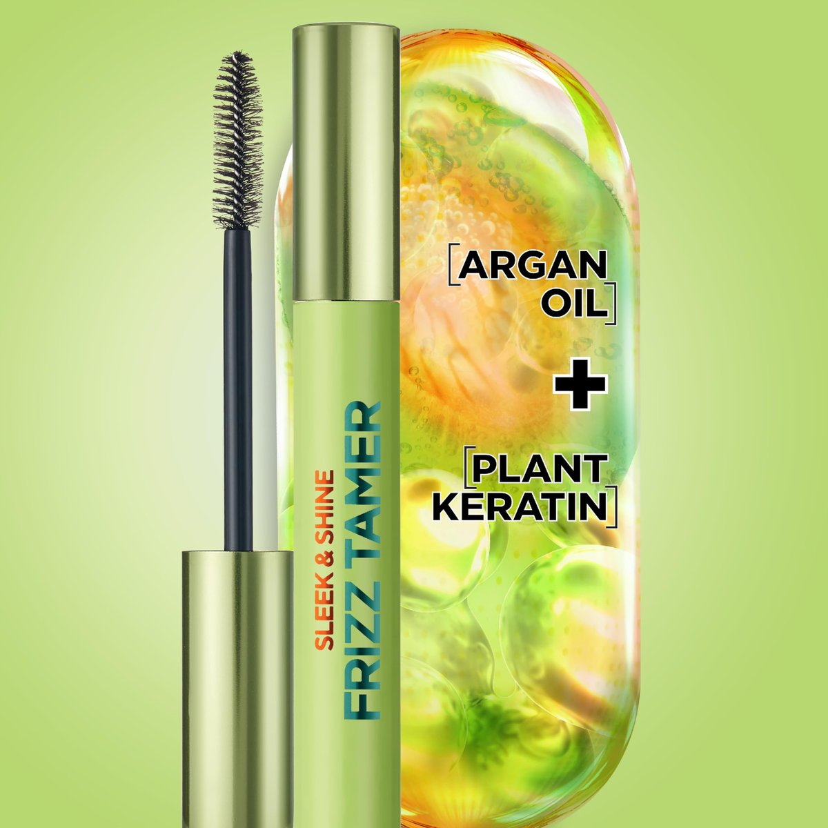 Garnier Fructis Sleek & Shine Frizz Tamer Slicking Hair Serum Wand - Tames Frizz & Flyaways, 0.27 Fl Oz - görsel 17
