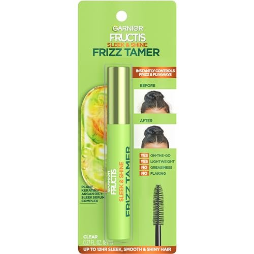 Garnier Fructis Sleek & Shine Frizz Tamer Slicking Hair Serum Wand - Tames Frizz & Flyaways, 0.27 Fl Oz - görsel 2
