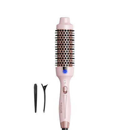 Wavytalk Thermal Brush 1.5 Inch - Negative Ion Hot Air Brush for Blowout Look, Pink Avelisse