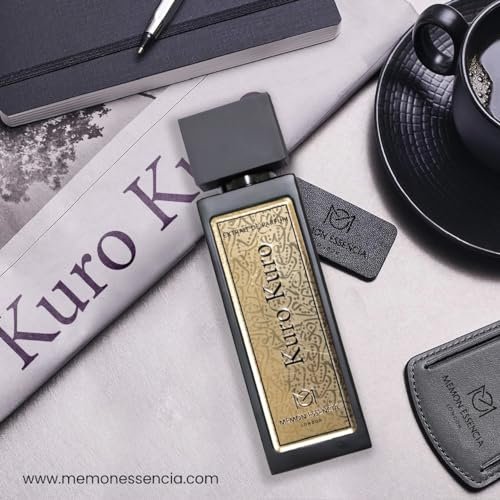 MEMON ESSENCIA KURO KURO 3.4 Fl Oz Extrait de Parfum - Intense Luxury Fragrance - görsel 6