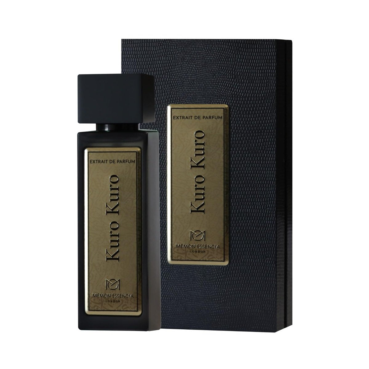 MEMON ESSENCIA KURO KURO 3.4 Fl Oz Extrait de Parfum - Intense Luxury Fragrance - görsel 3