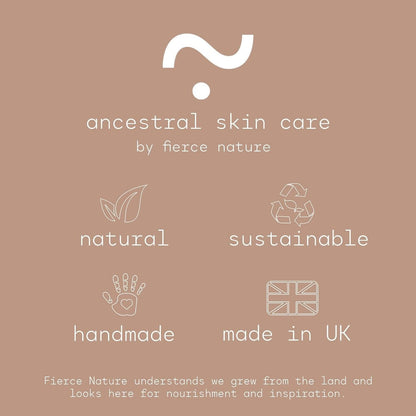 fierce nature Heavy Metal Detox Clay Mask | Bentonite & Rhassoul Clay for Hair & Face | Natural, Clean Skincare & Haircare | 300g