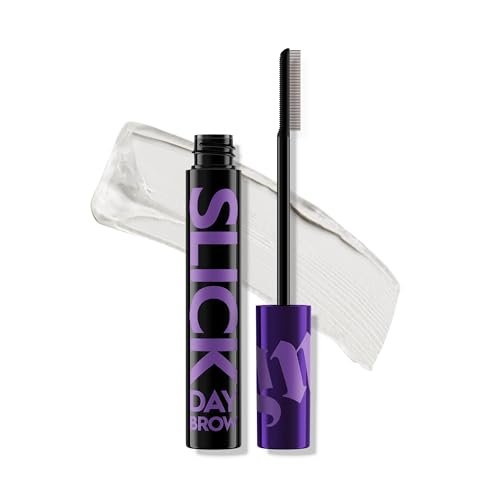Urban Decay Slick Day Strong-Hold Clear Brow Gel – 24HR Wear, Lifted & Laminated Brows, Flake-Proof, Vegan Avelisse