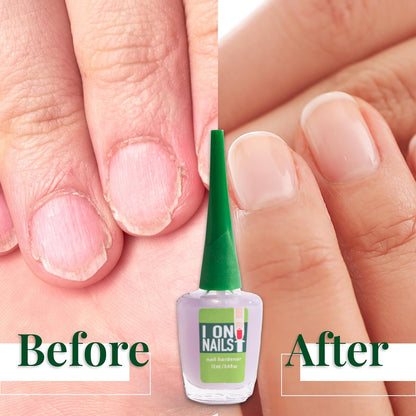 Amen Beauty On Nails: Ultimate Nail Strengthener & Growth Repair - Clear Hardener with Keratin for Damaged Nails