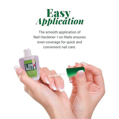 Amen Beauty On Nails: Ultimate Nail Strengthener & Growth Repair - Clear Hardener with Keratin for Damaged Nails