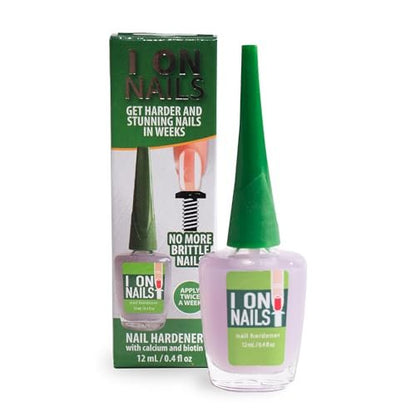 Amen Beauty On Nails: Ultimate Nail Strengthener & Growth Repair - Clear Hardener with Keratin for Damaged Nails