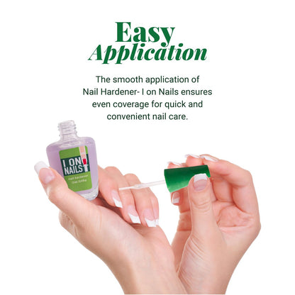 Amen Beauty On Nails: Ultimate Nail Strengthener & Growth Repair - Clear Hardener with Keratin for Damaged Nails