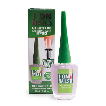 Amen Beauty On Nails: Ultimate Nail Strengthener & Growth Repair - Clear Hardener with Keratin for Damaged Nails