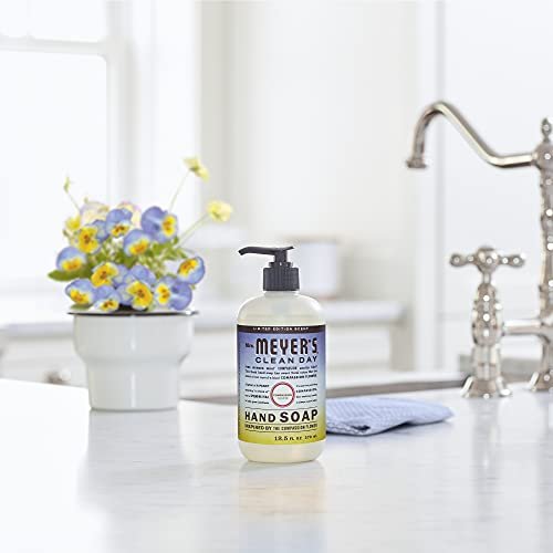 Mrs. Meyer's Clean Day Hand Soap, Compassion Flower Scent, 12.5 fl oz - görsel 8