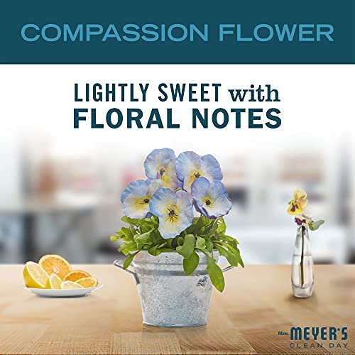Mrs. Meyer's Clean Day Hand Soap, Compassion Flower Scent, 12.5 fl oz - görsel 4
