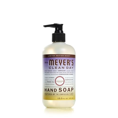Mrs. Meyer's Clean Day Hand Soap, Compassion Flower Scent, 12.5 fl oz - görsel 2