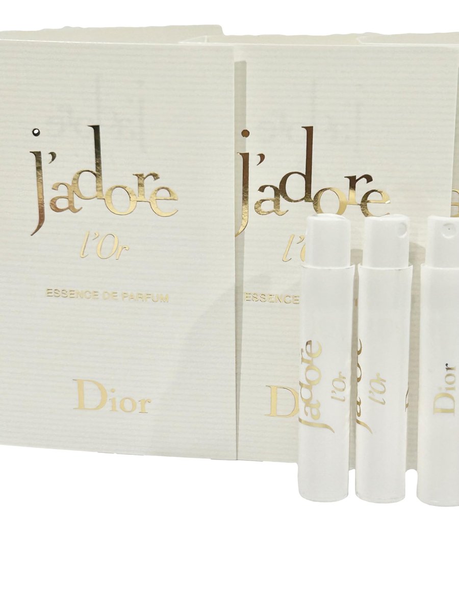 Dior J'adore L'Or Essence De Parfum Sample – 3 x 1 ml / 0.03 fl oz - görsel 3
