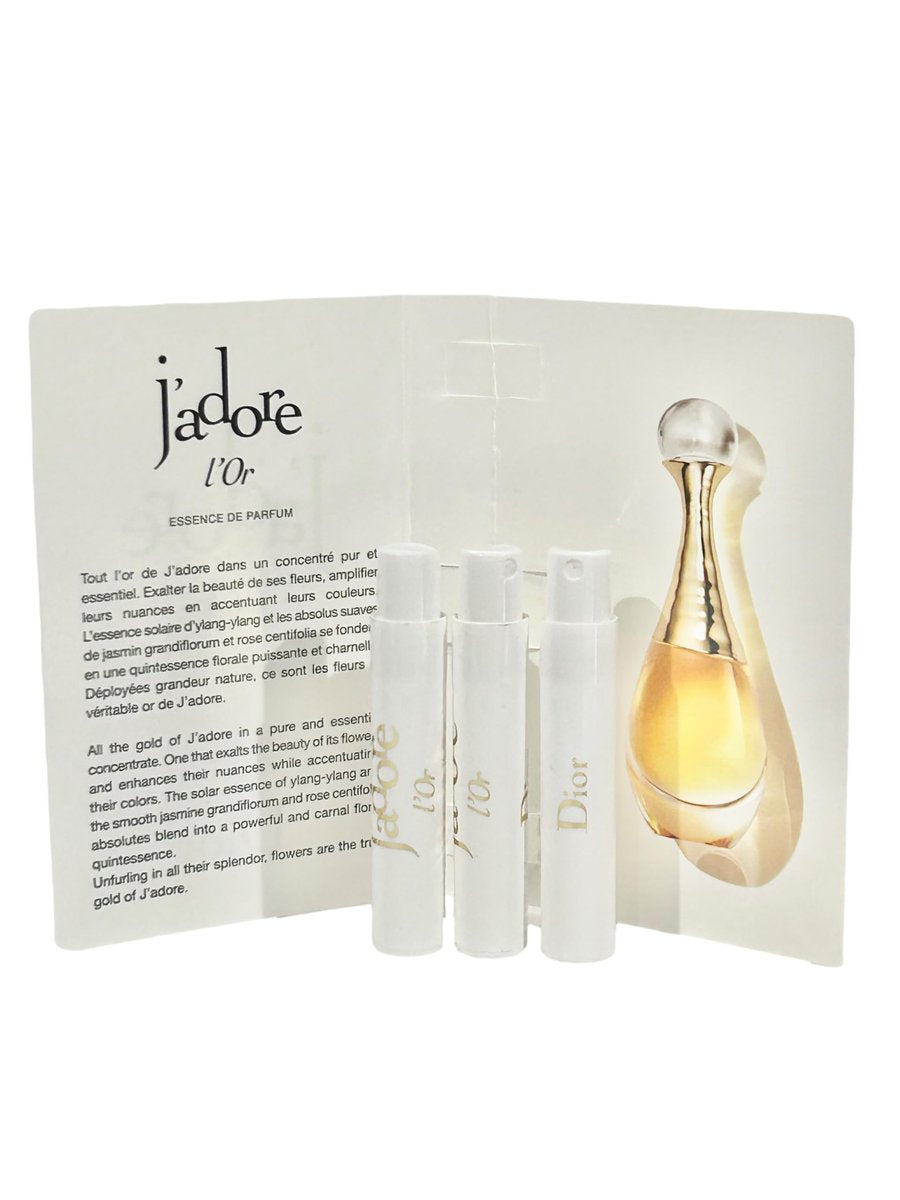 Dior J'adore L'Or Essence De Parfum Sample – 3 x 1 ml / 0.03 fl oz - görsel 5