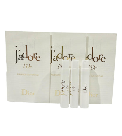 Dior J'adore L'Or Essence De Parfum Sample – 3 x 1 ml / 0.03 fl oz