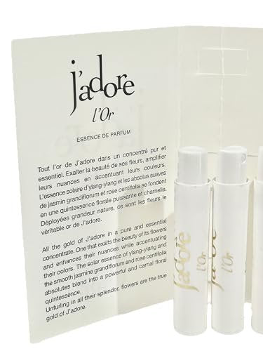Dior J'adore L'Or Essence De Parfum Sample – 3 x 1 ml / 0.03 fl oz - görsel 8