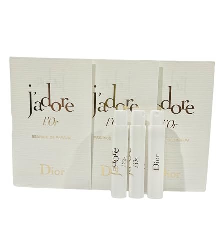 Dior J'adore L'Or Essence De Parfum Sample – 3 x 1 ml / 0.03 fl oz - görsel 2