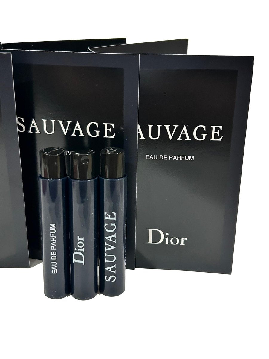 Dior Sauvage Eau de Parfum Sample Vial Set of 3 - 1 ml each Avelisse