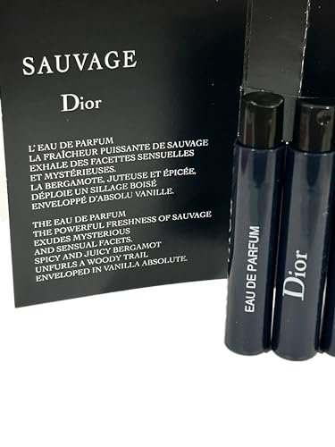 Dior Sauvage Eau de Parfum Sample Vial Set of 3 - 1 ml each Avelisse