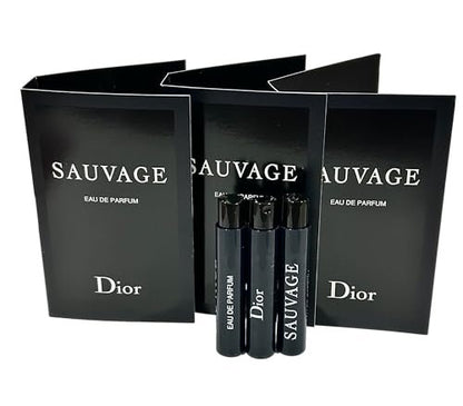 Dior Sauvage Eau de Parfum Sample Vial Set of 3 - 1 ml each Avelisse