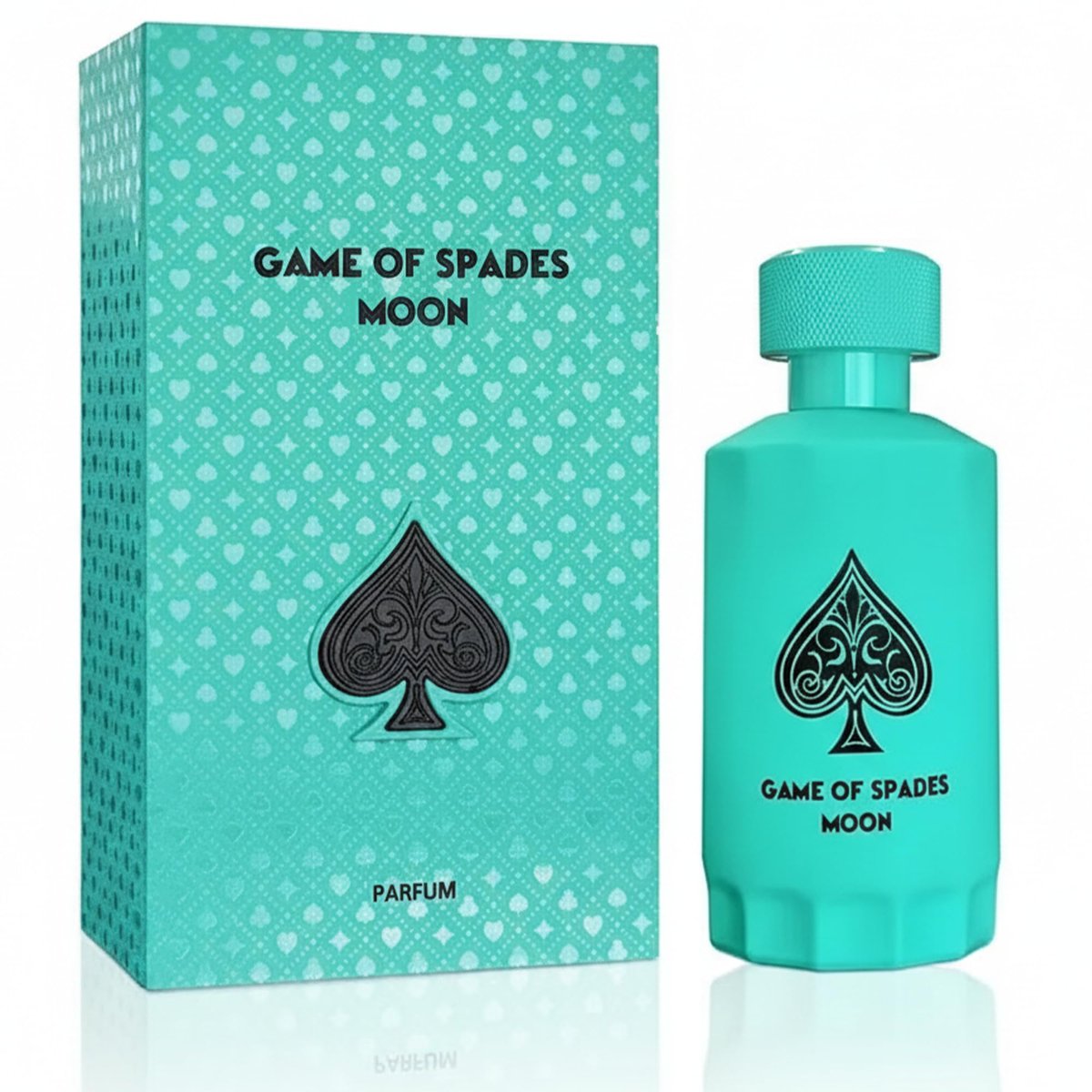 Jo Milano Game of Spades Moon Parfum Spray - 3.4 oz (100ml) Unisex Amber, Fresh, Sweet, Musky, Warm Spicy Fragrance Avelisse
