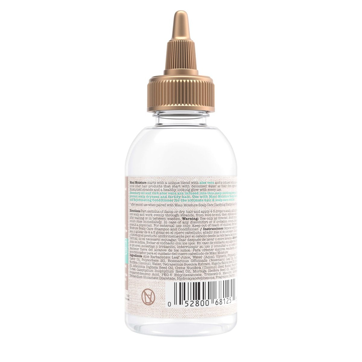 Maui Moisture Scalp Care Soothe & Strengthen Hair Serum with Rosemary Oil & Aloe Vera, Silicone-Free, 3.3 fl. Oz - görsel 13
