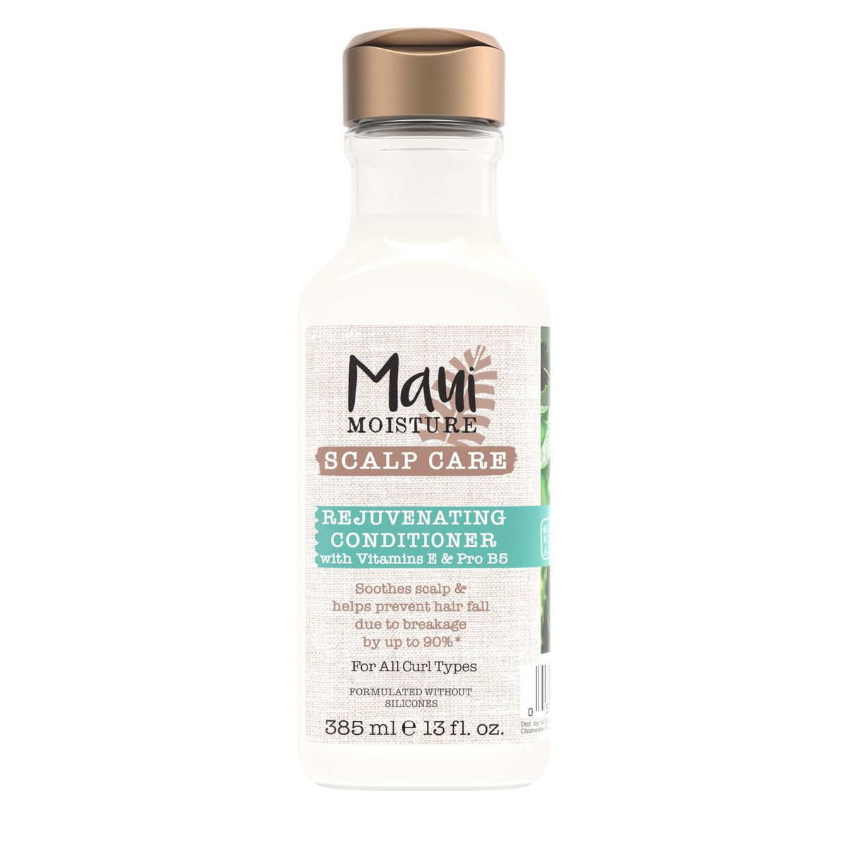 Maui Moisture Scalp Care Rejuvenating Conditioner - Soothing Curly Hair Conditioner with Vitamin E, Pro-Vitamin B5 & Aloe Vera, Silicone-Free, 13 fl. oz - görsel 1
