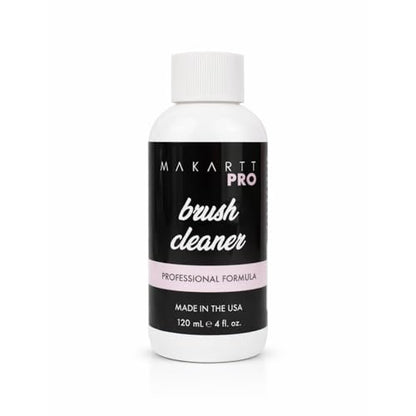 MakarttPro Professional Nail Brush Cleaner & Conditioner – 4oz Acrylic Brush Prep & Sanitation Solution, Made in USA Avelisse
