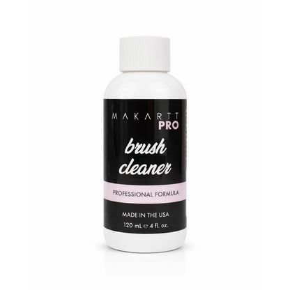 MakarttPro Professional Nail Brush Cleaner & Conditioner – 4oz Acrylic Brush Prep & Sanitation Solution, Made in USA Avelisse