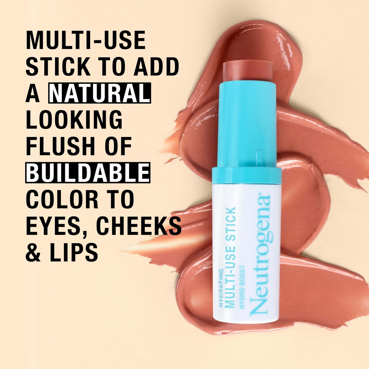 Neutrogena Hydro Boost Hydrating Multi-Use Makeup Stick with Hyaluronic Acid - Soft Pink - 0.26 oz Avelisse